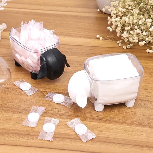 Sheep Shaped Toothpick Cotton Swab Storage Box W744