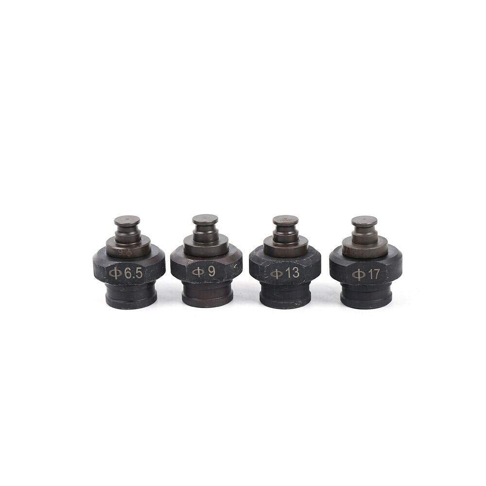 110V 10T Hydraulic Hole Punching Tool with 5 Types Dies D431015