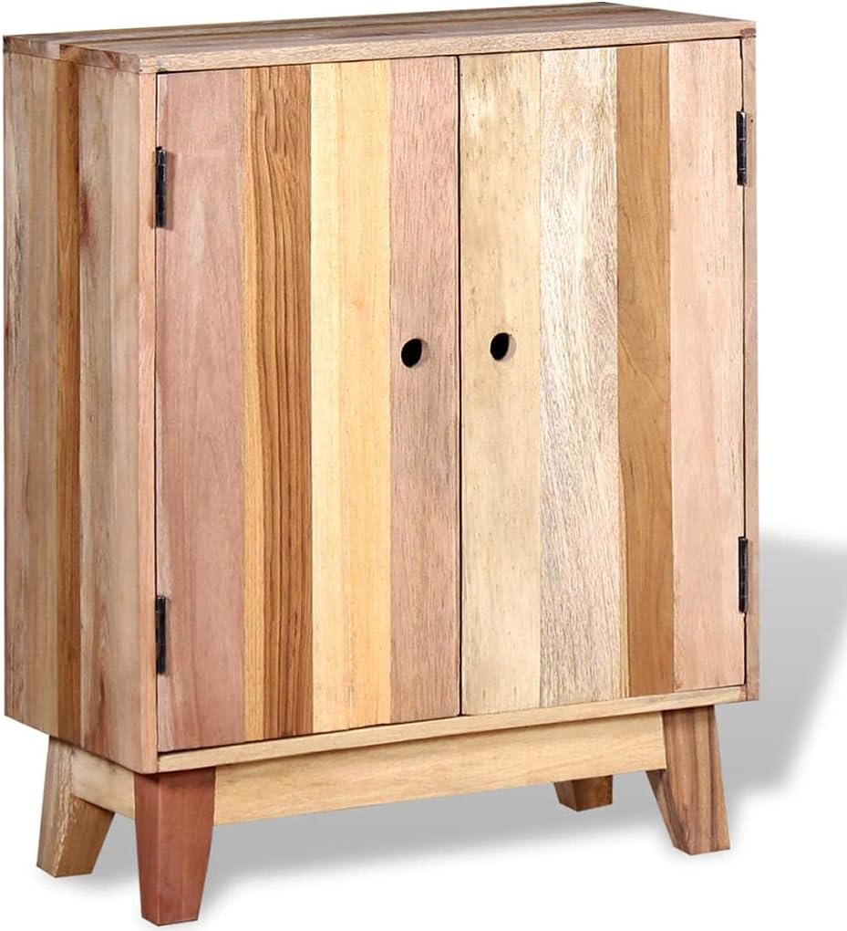 Industrial Wooden Storage Cabinet Sideboard Solid Reclaimed Wood I163