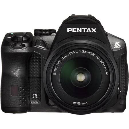 Black 16.3 MP Digital SLR Camera with 18-55mm and 55-300mm Lenses X55801