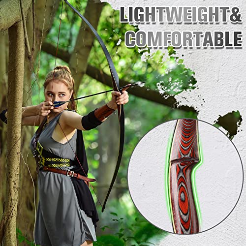 58" Laminated Recurve Bow 20-60lbs H38344