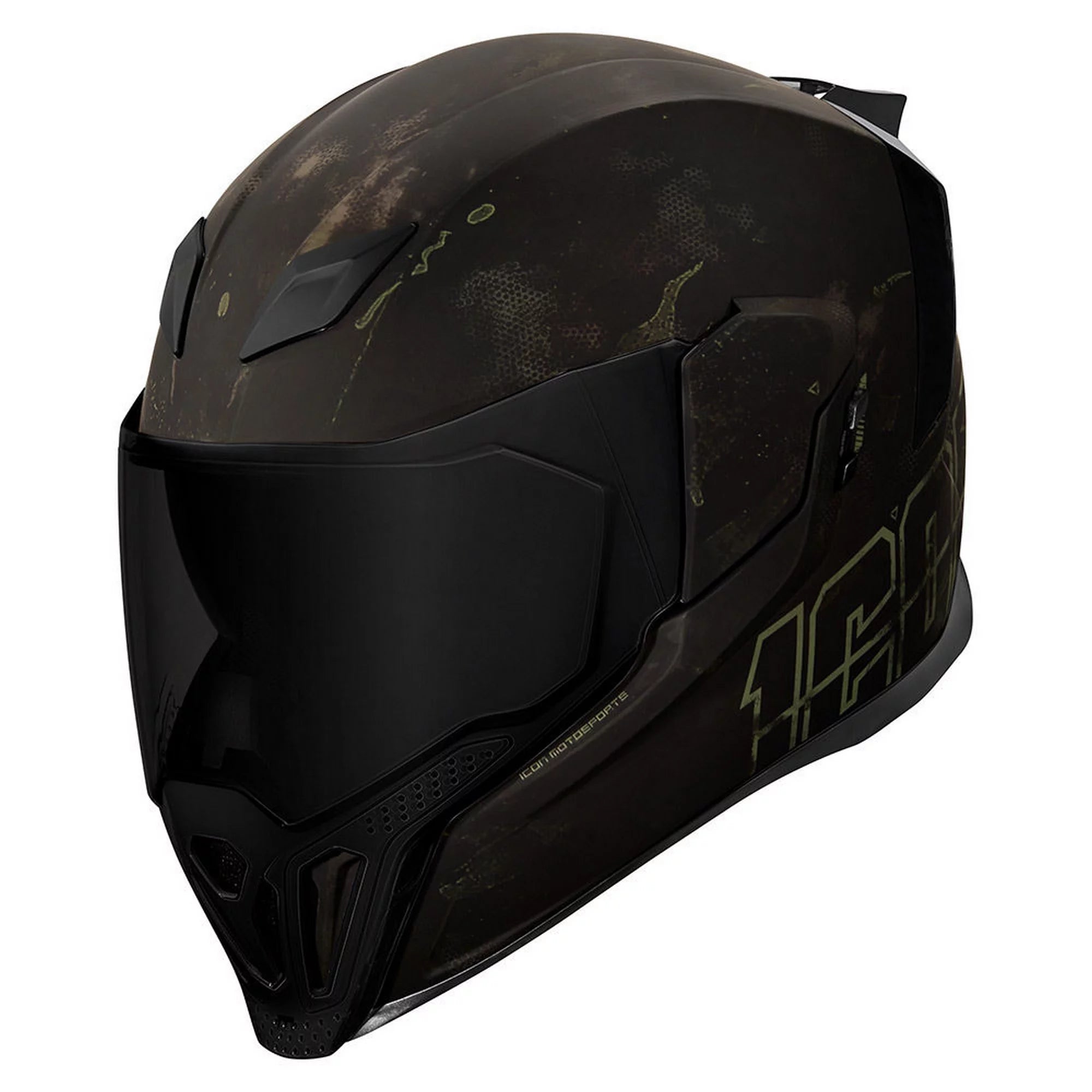 Black LG Motorcycle Helmet A801