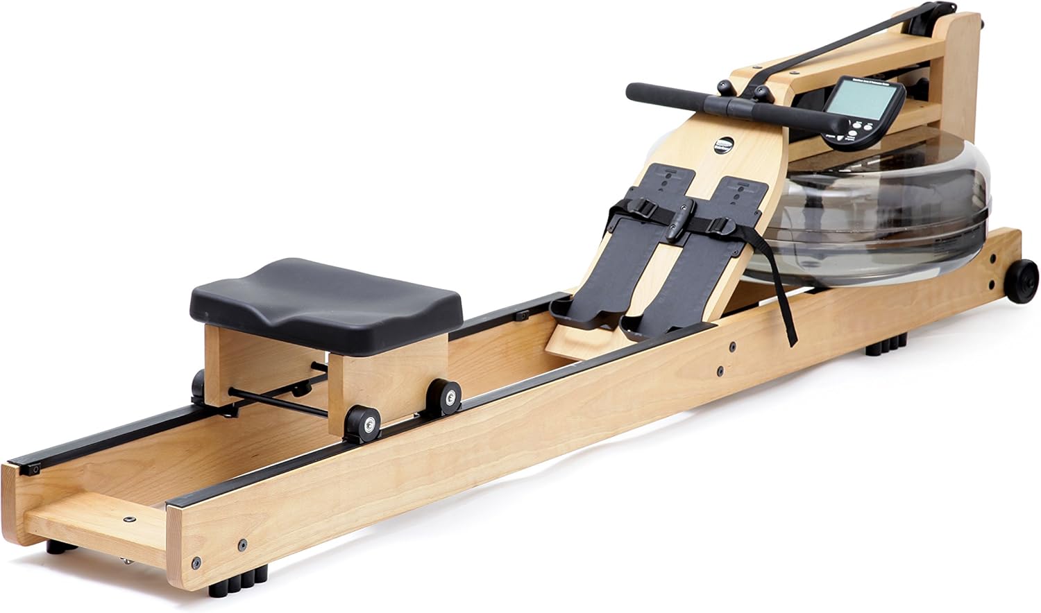 Beech Wood Natural Rowing Machine with S4 Monitor D29370