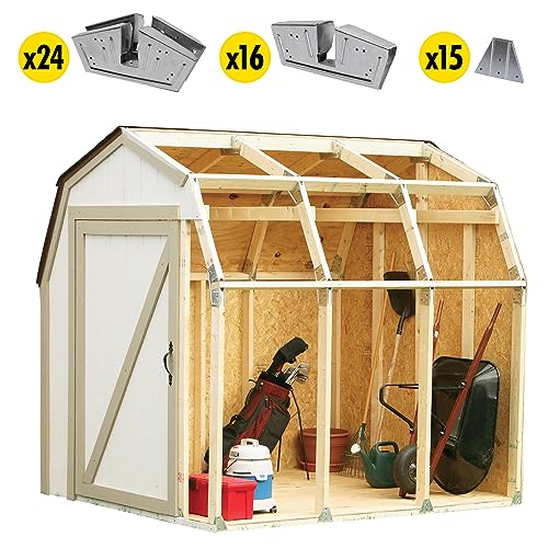 Custom Shed Kit with Peak Roof G237