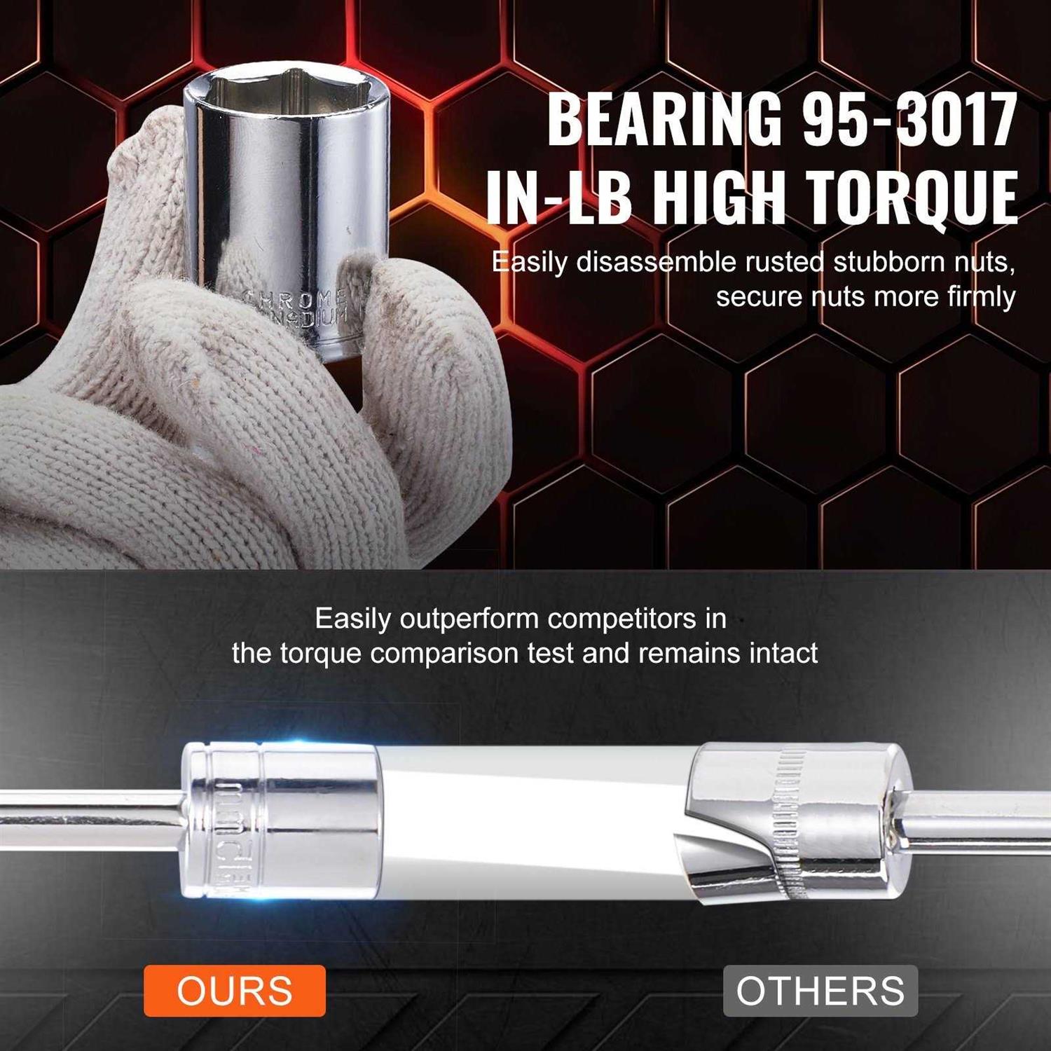 450 Pcs SAE and Metric Mechanics Tool Set K497