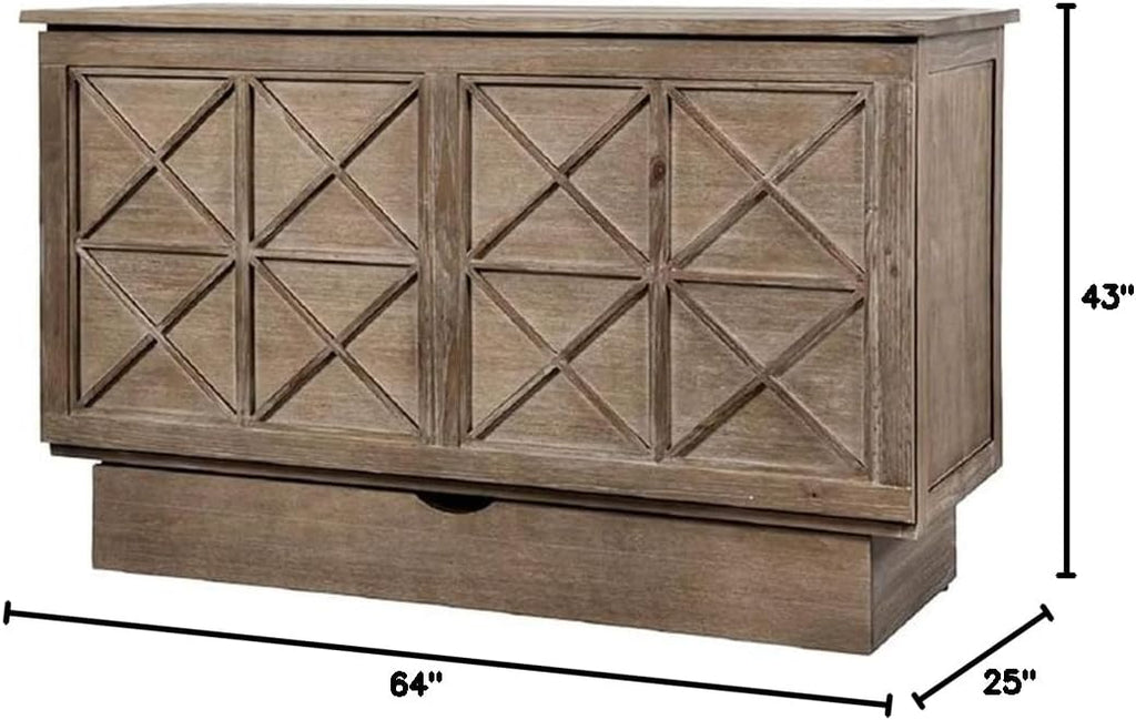 Natural Cabinet Bed B839