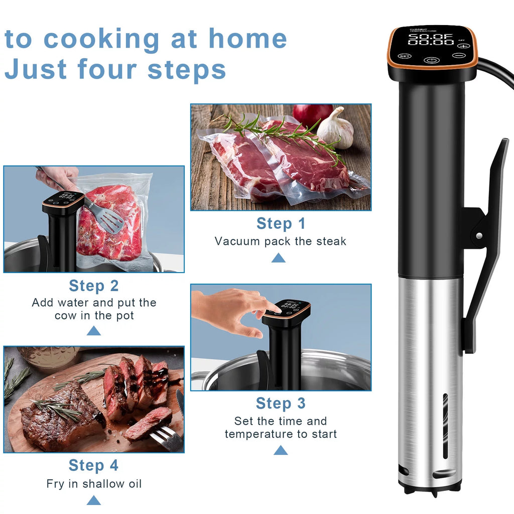 1100 Watts Immersion Circulator Precision Cooker W982
