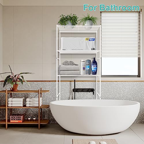 White 3-Tier Over The Toilet Storage Shelf I362560