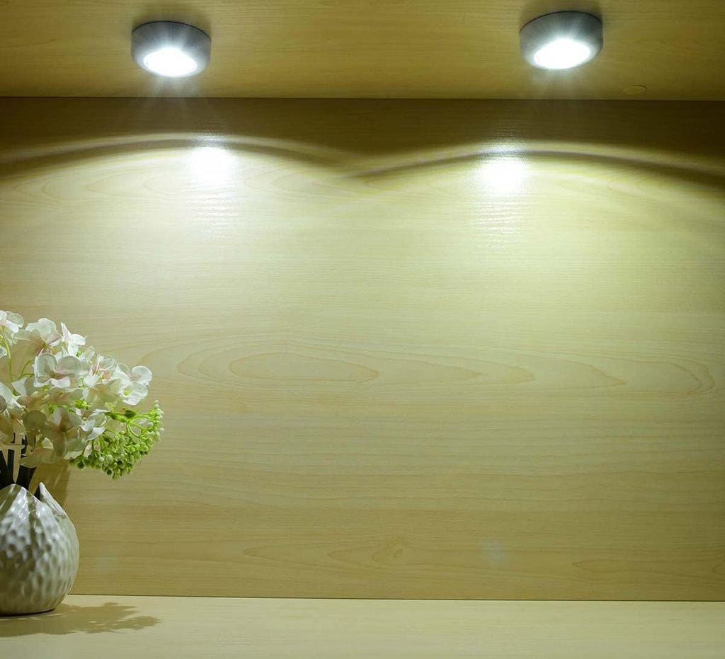 7 Pack Battery Operated Tap Push Lights R1042