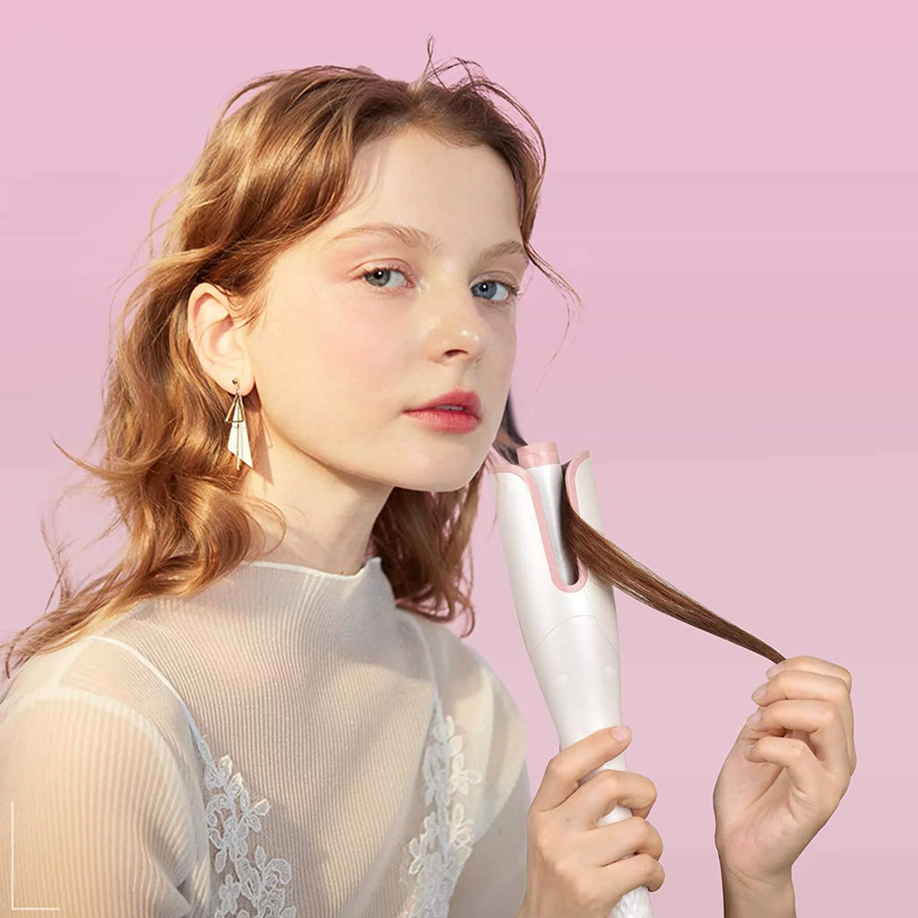 Automatic Curling Iron with 1 Ceramic Rotating Barrel V695