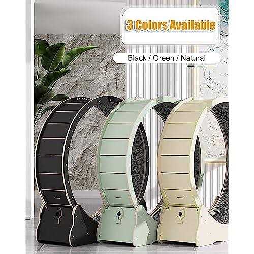 Large 40 inch Solid Wood Cat Exercise Wheel L532018