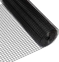 14 Gauge Black Vinyl Coated Welded Wire Mesh 1 inch by 1 inch (2 ft. x 50 ft.) X1253