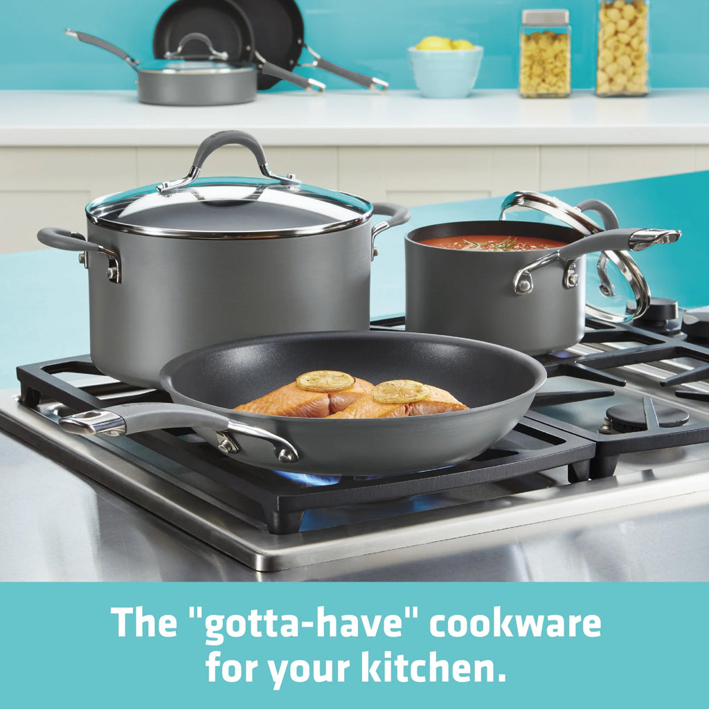 7.5-Quart Hard-Anodized Nonstick Stockpot H5977