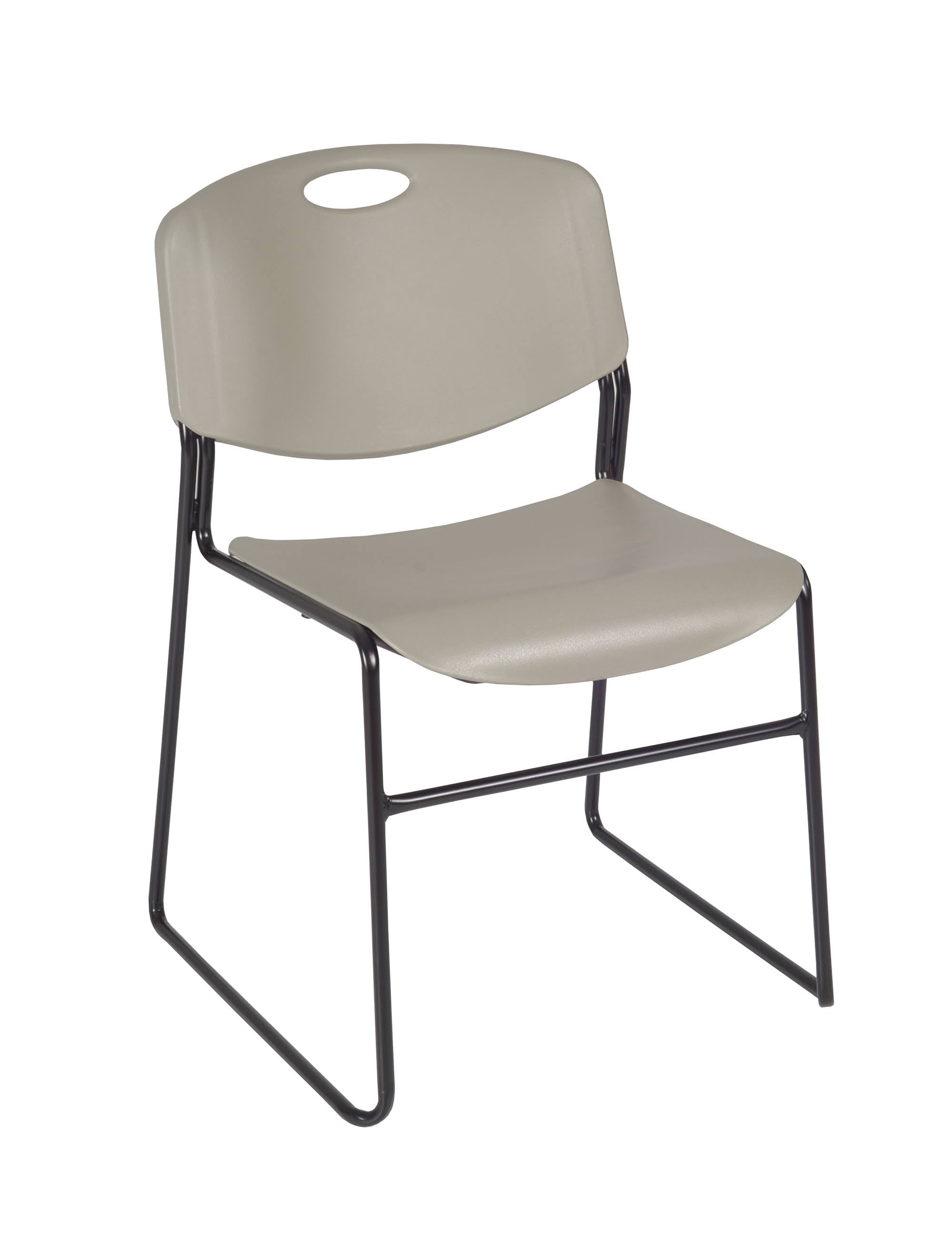 72x22 x 24x22 Training Table Maple Black with 2 Stack Chairs Grey J351