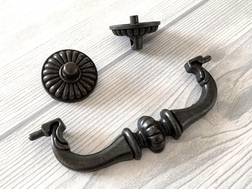 4.5" Antique Black Bronze Cabinet Pull G903