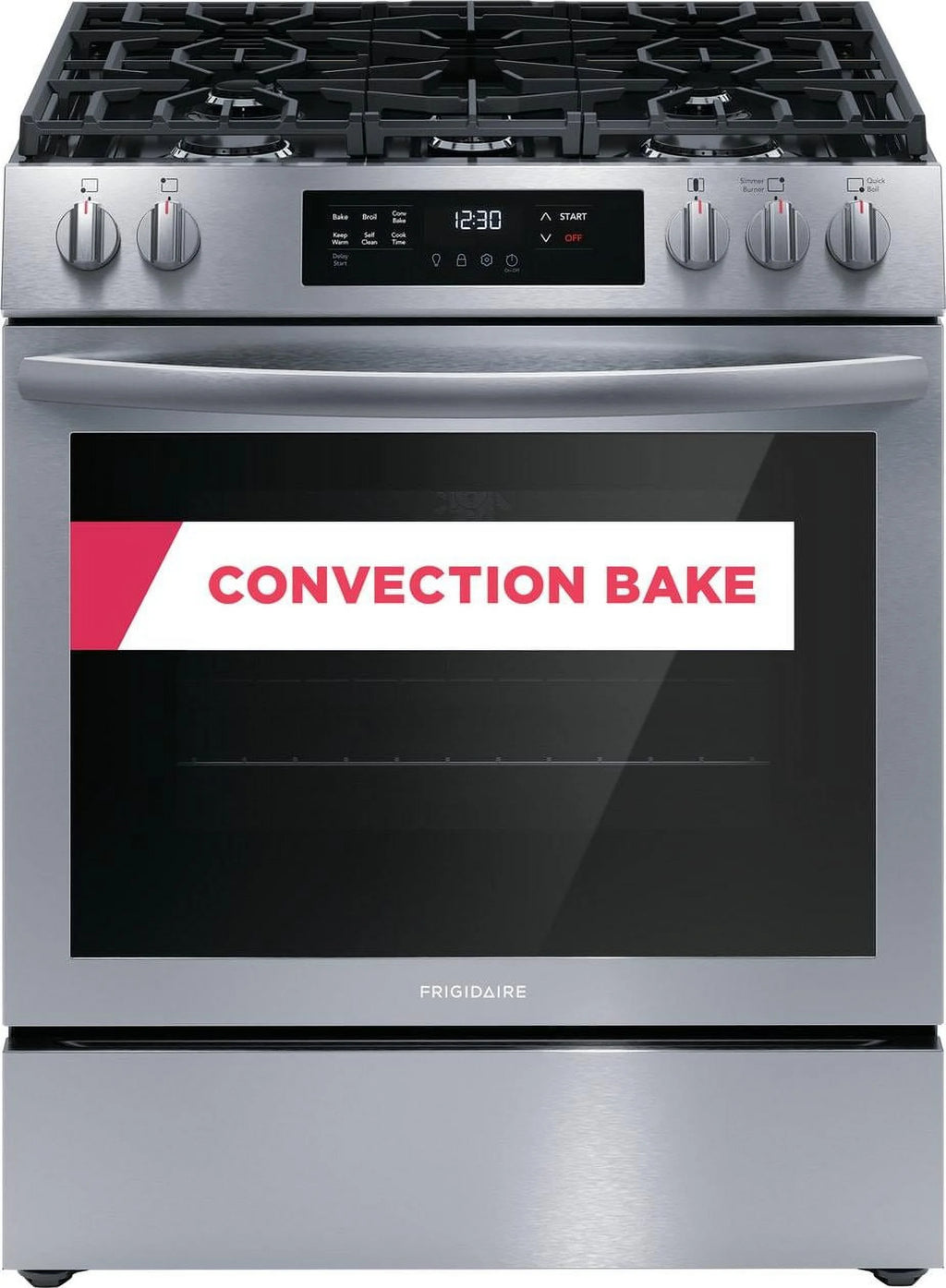 30" Front Control Gas Range with Convection Bake I692994