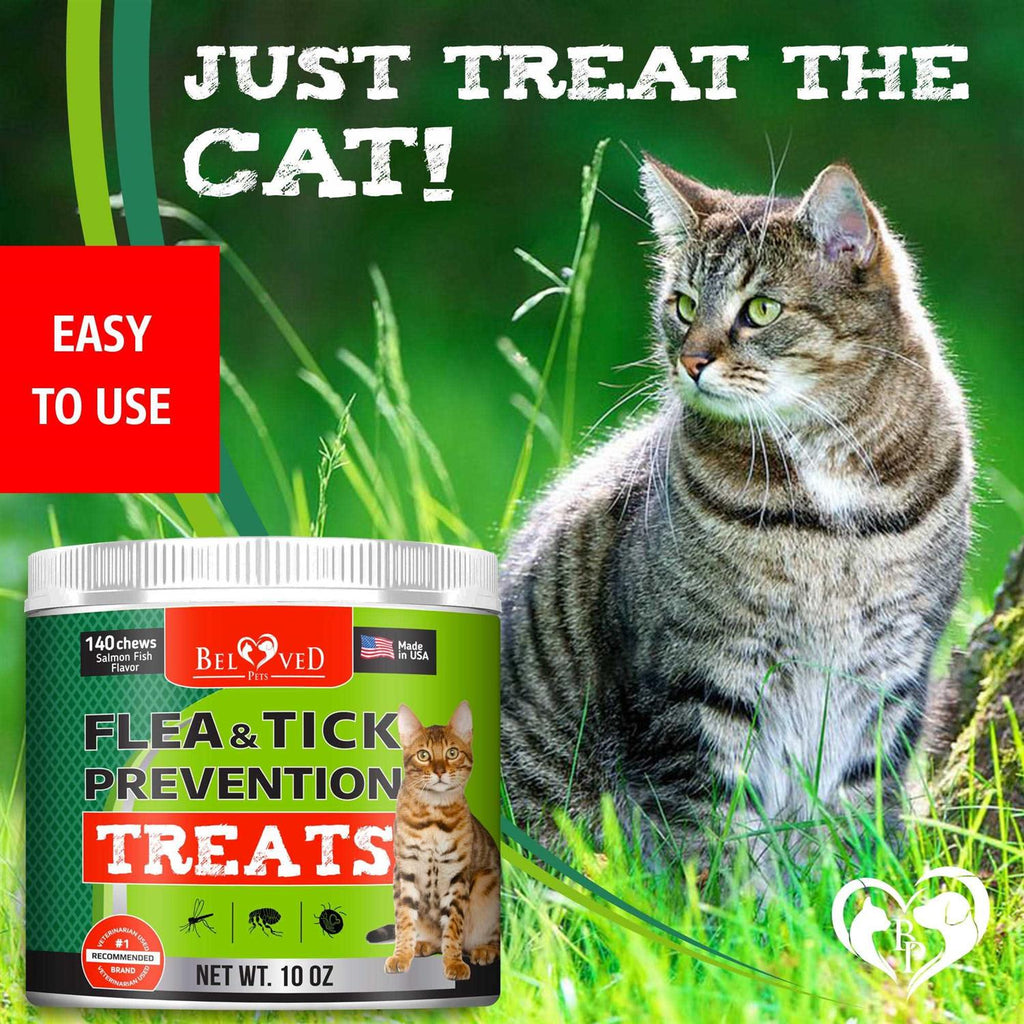 Flea and Tick Prevention Treats for Cats A5548