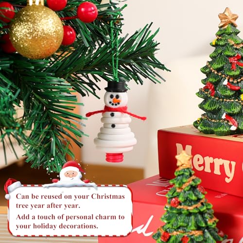 DIY Christmas Button Ornament Making Set, 4PCS L356600
