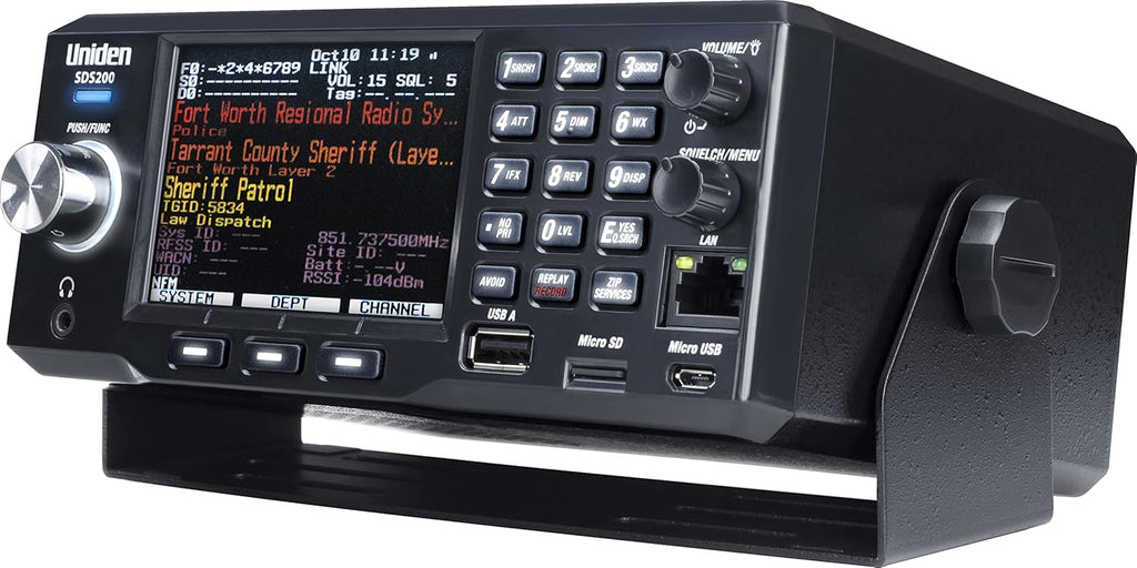 Uniden SDS200 True I/Q TrunkTracker X Base/Mobile Digital Scanner N93786