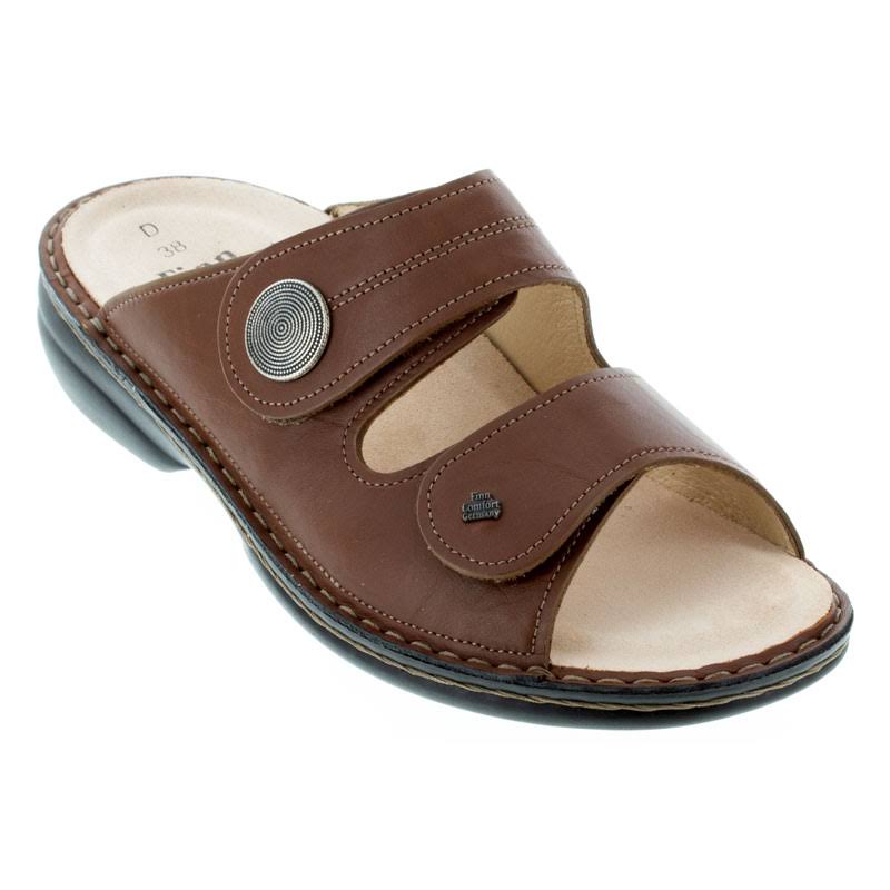 Cognac Leather Soft Footbed Shoes U6490
