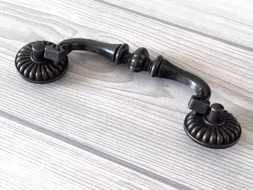 4.5" Antique Black Bronze Cabinet Pull G903