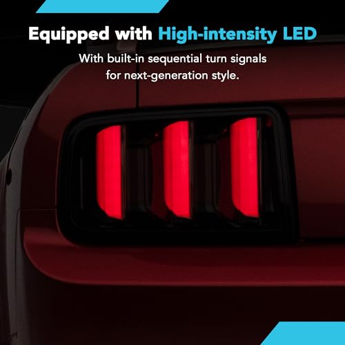 Black Housing Smoked Lens Tail Lights B261