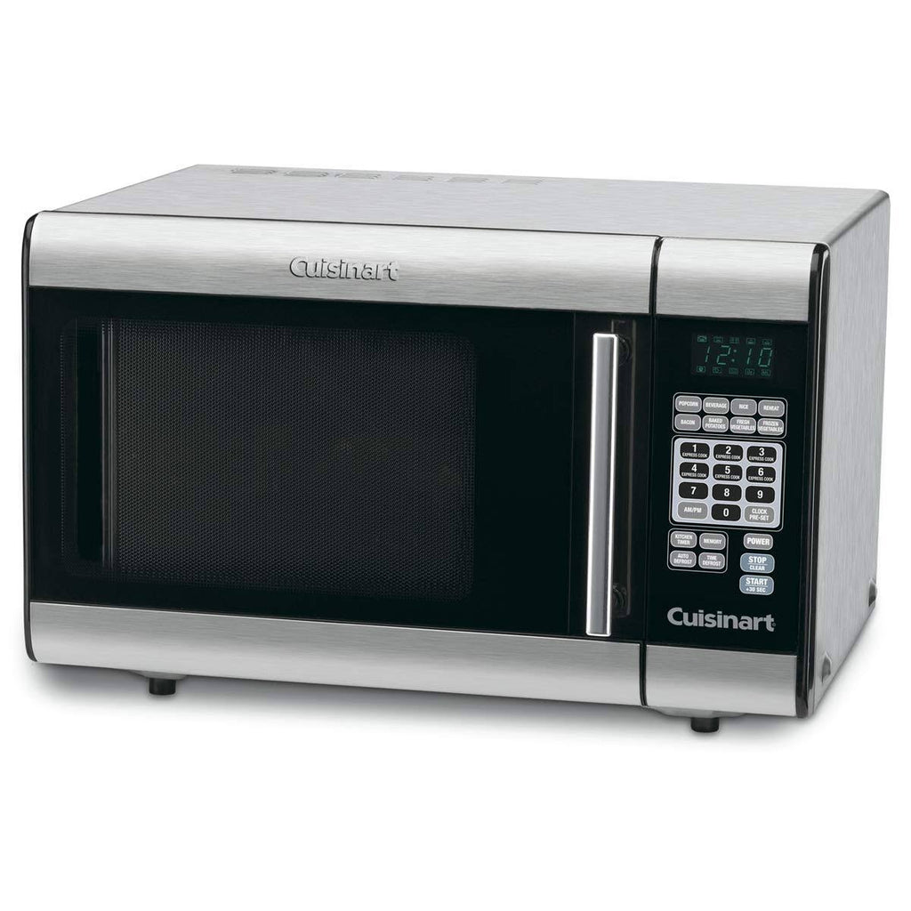 Stainless Steel 1 Cubic Foot Microwave Oven, Black B259