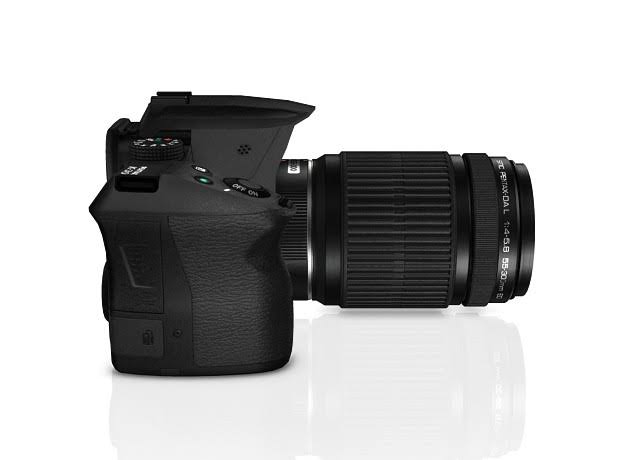 Black 16.3 MP Digital SLR Camera with 18-55mm and 55-300mm Lenses X55801