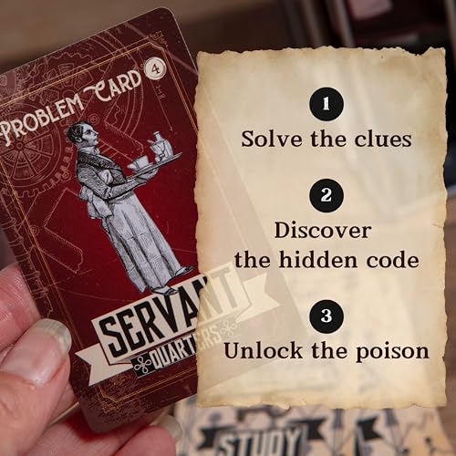 Escape Room Game Wine Bottle Puzzle Box G8598