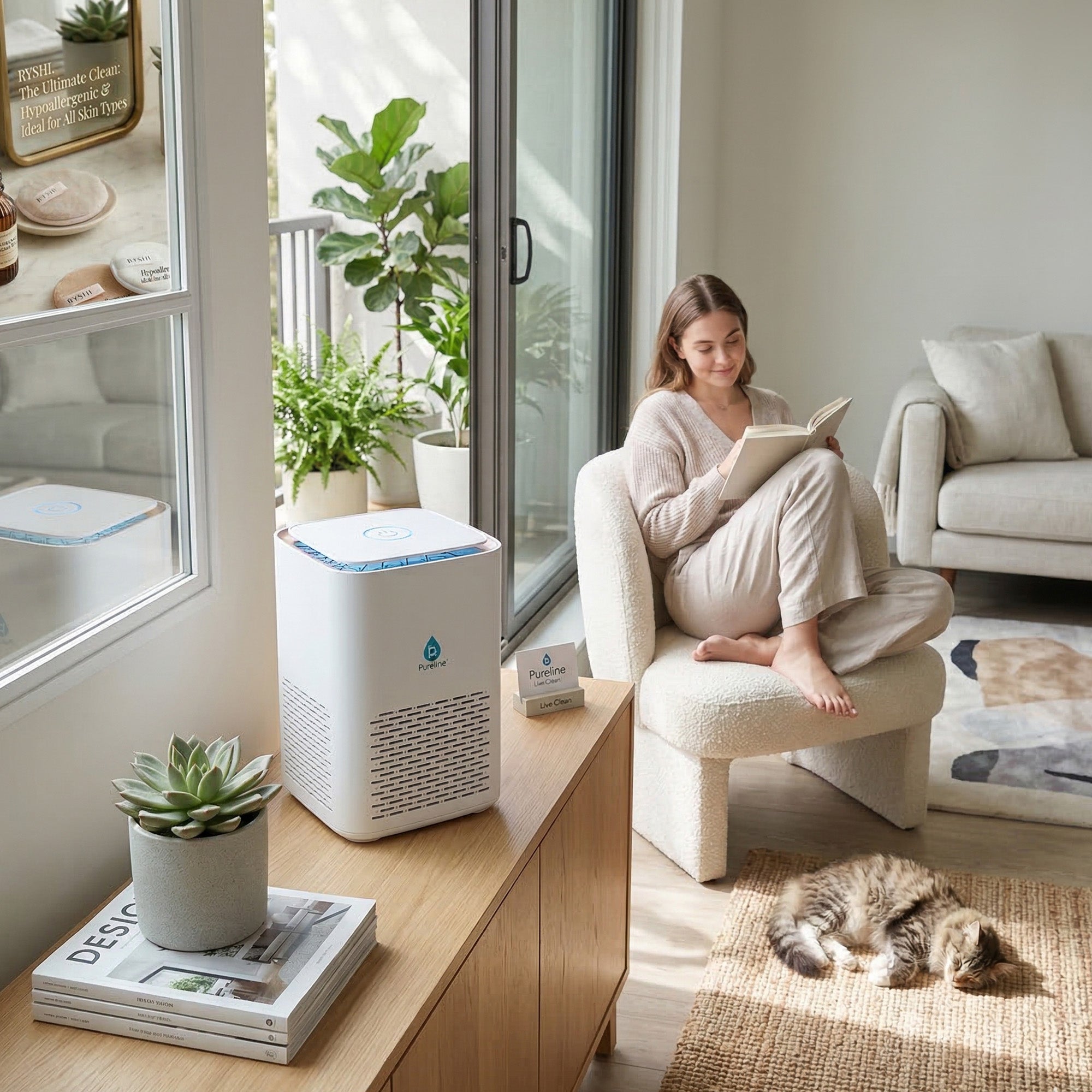 Pursonic True HEPA Air Purifier – Compact Power for Cleaner Air