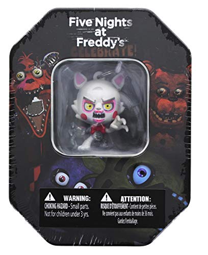 Five Nights at Freddy's Collectable Dog Tag Trading Card and Key Chain Tin Set D345