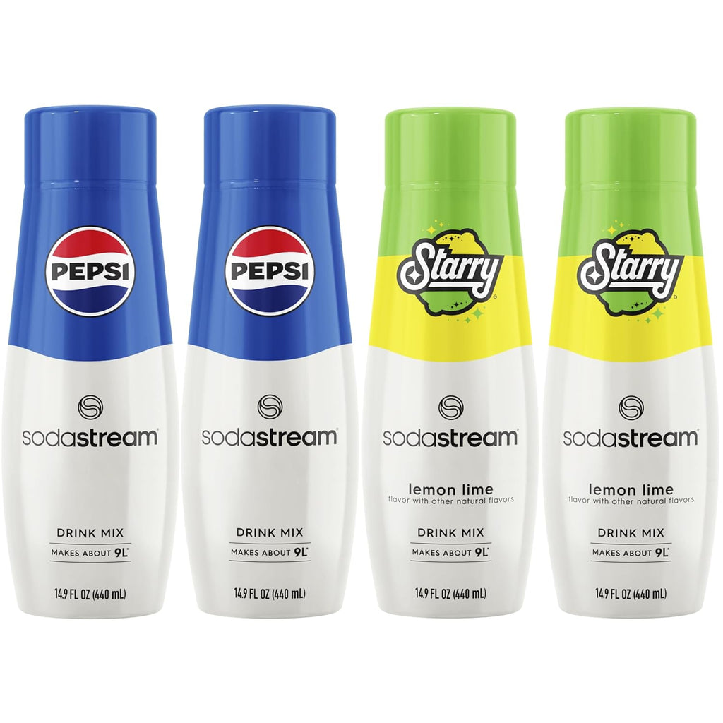 Pepsi Starry Beverage Mix Variety Pack (440ml, Pack of 4) K134950