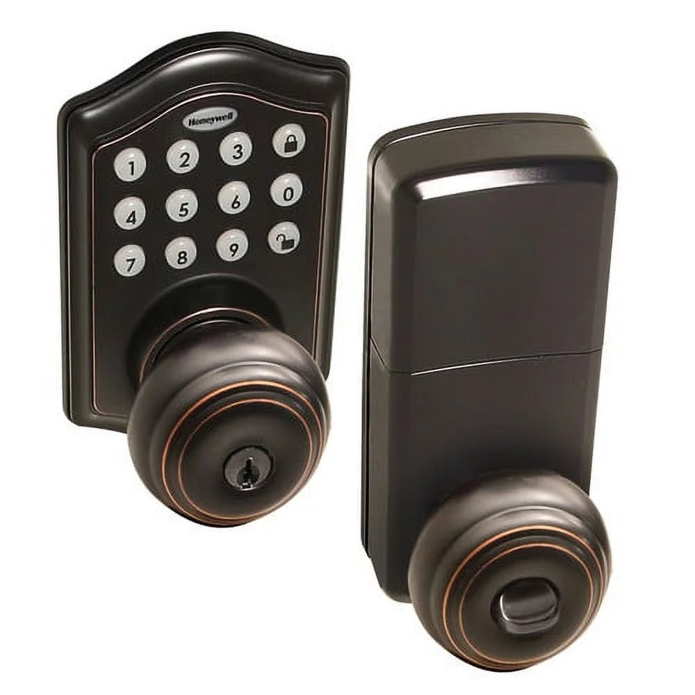 Polished Brass Electronic Entry Door Lock I232033