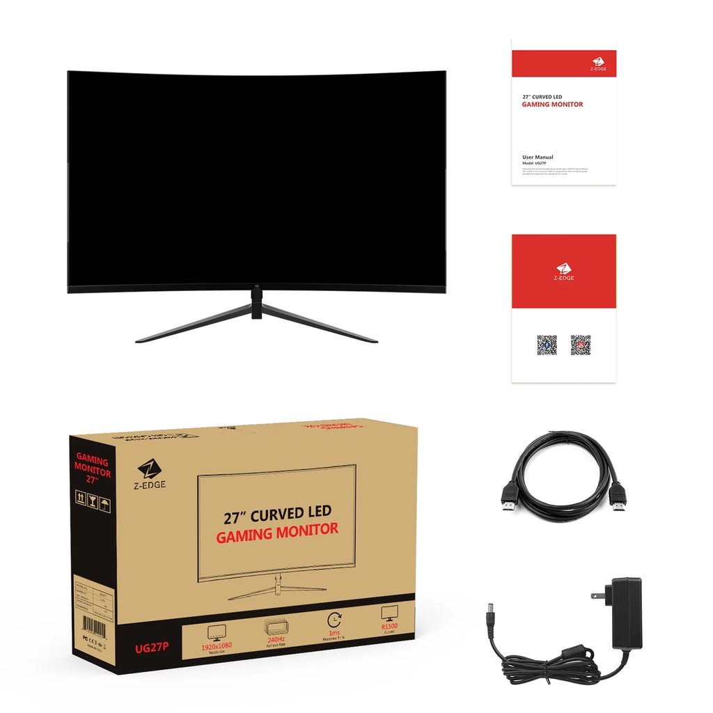 27-Inch Curved Gaming Monitor 240Hz 1ms Full HD LED Monitor G137022