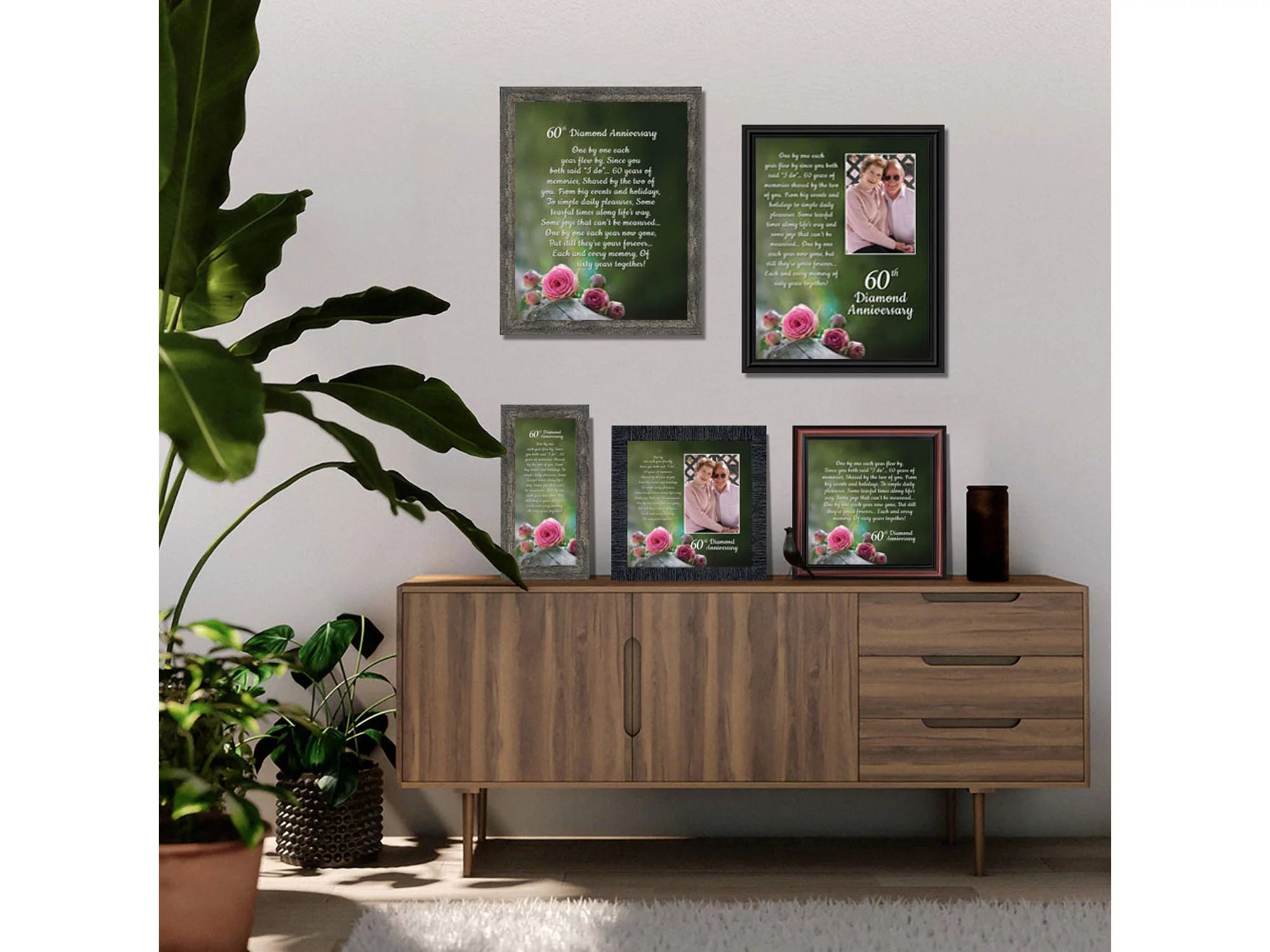 Framed Wall Art Print, 11x14 L58522
