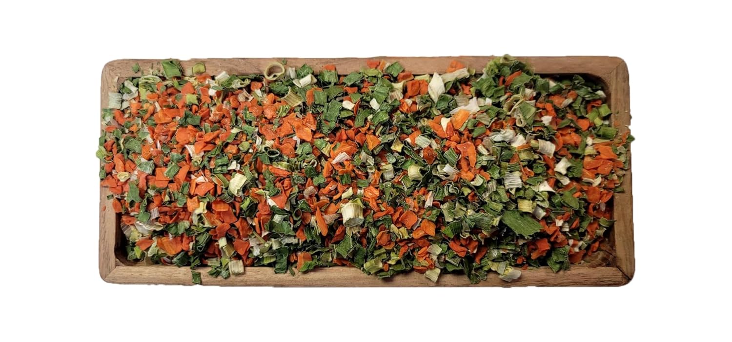 Dried Carrots & Green Onions Soup Mix 2 Pounds Dehydrated Vegetable Flakes M8153