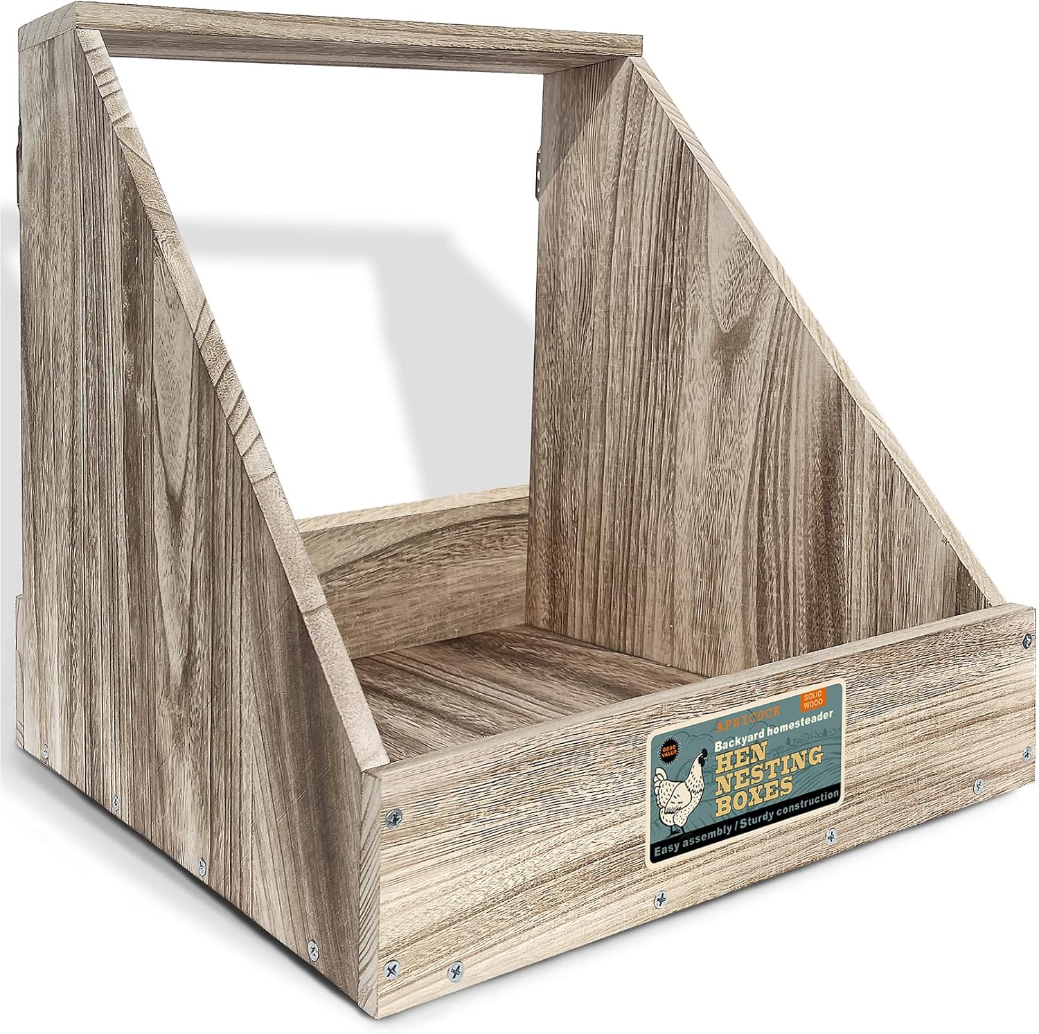 Single Compartment Wood Nesting Box (1 Pack) F10739