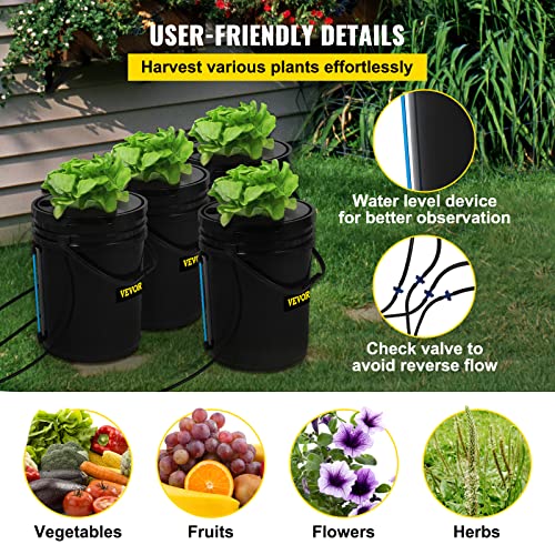 Recirculating Deep Water Culture Hydroponic Grow System with Top Drip N315