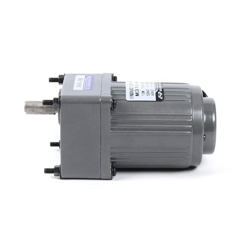Electric Motor Variable Speed Controller 1:10 125RPM 110V 15W Single-Phase N953