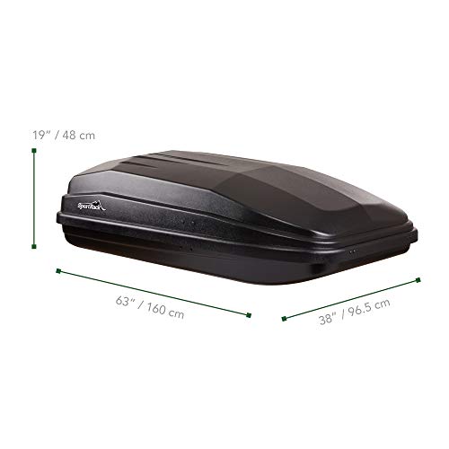 Black Rear Opening Cargo Box H5231