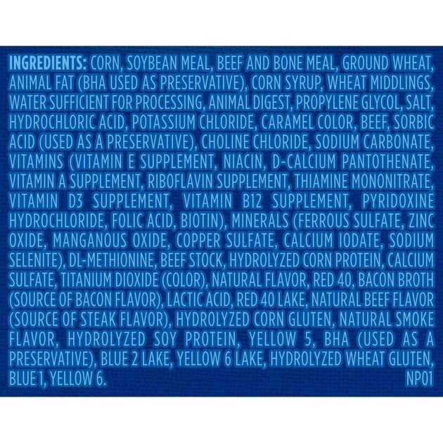 Mini Bits Bacon & Steak Flavor Dry Small Breed Dog Food J21276