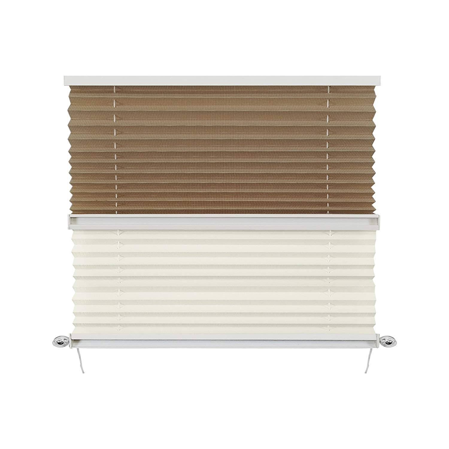 Pleated Shades Cotton/Sand Stitchbond Q76588