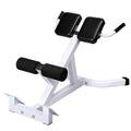 Black Heavy Duty Hyperextension Bench with 5 Position Adjustments T72734