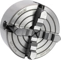 5" 4-Jaw Lathe Chuck, Plain Back, Reversible Jaws X2589