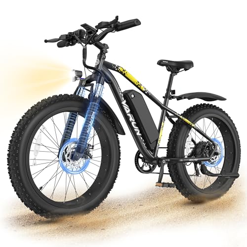 Fat Tire Electric Bike 26" 7-Speed Z15289