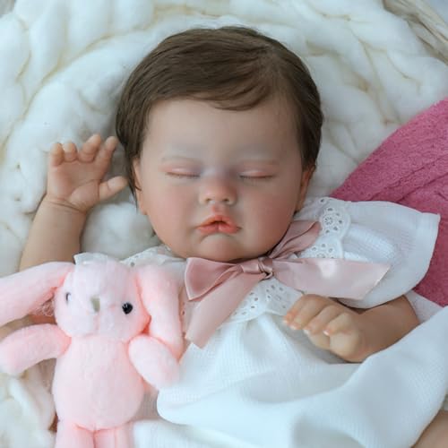 20 inch Weighted Full Vinyl Reborn Baby Doll W488806