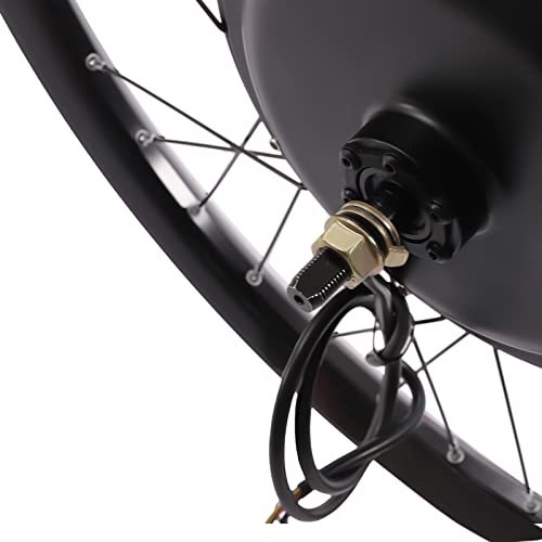 26Inch 72V 2000W Electric Bike Conversion Kit, Rear Wheel with Controller & Display, 9-Speed Adjustment C9663