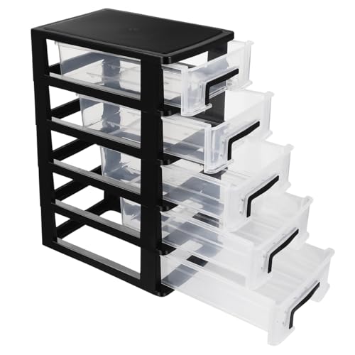 4 Drawer Plastic Desk Organizer V340