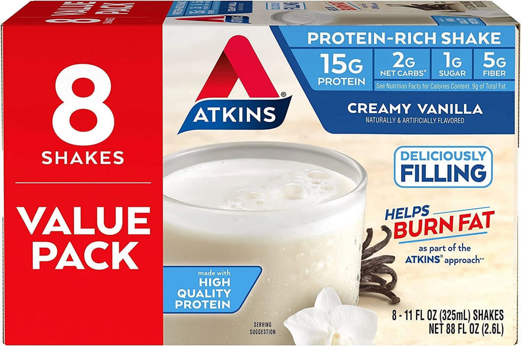 Creamy Vanilla Protein Shake -- 8 Shakes A246427