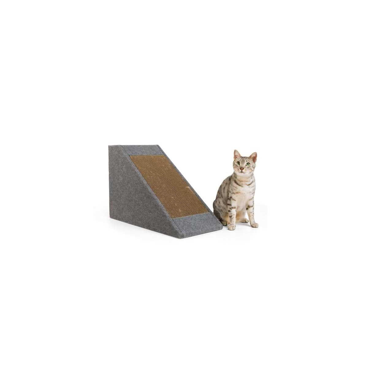 Cat Ramp with Refillable Double Scratcher S560391